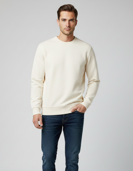 Beige Neutral Sweatshirt